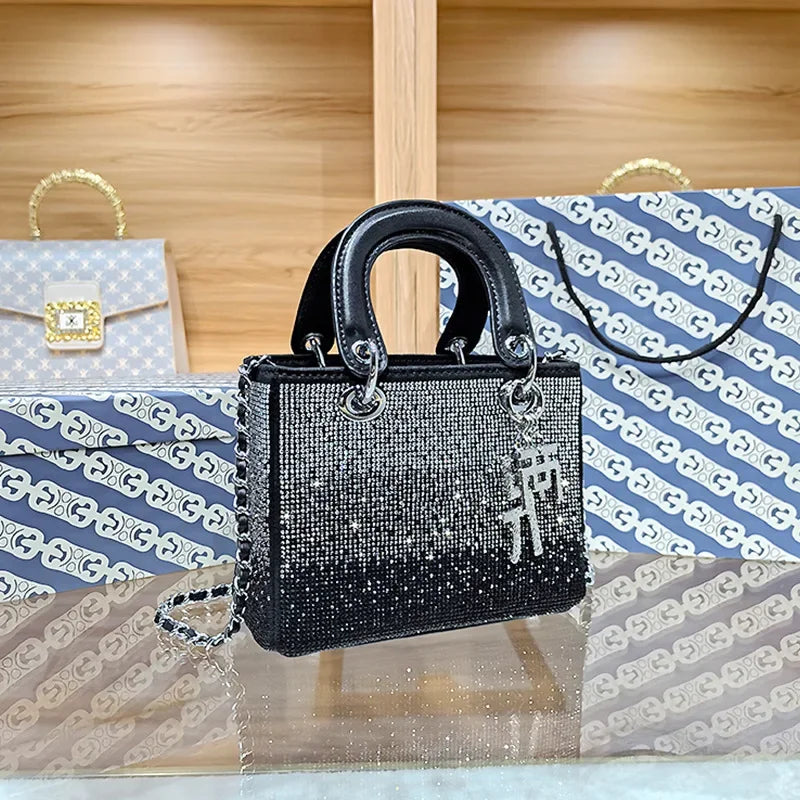 Rhinestone -Vintage-Bag