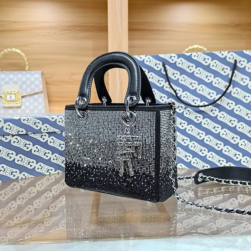 Rhinestone -Vintage-Bag