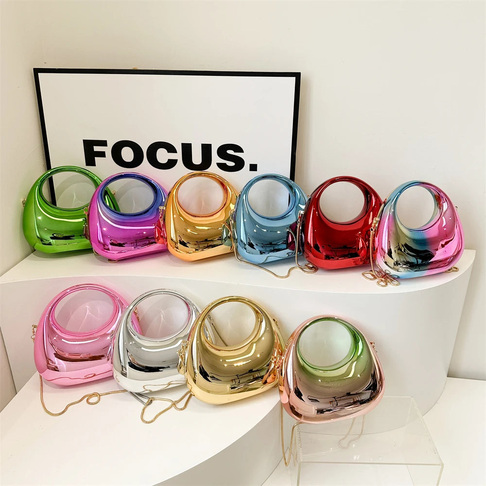 ACRYLIC CLUTCH BAG