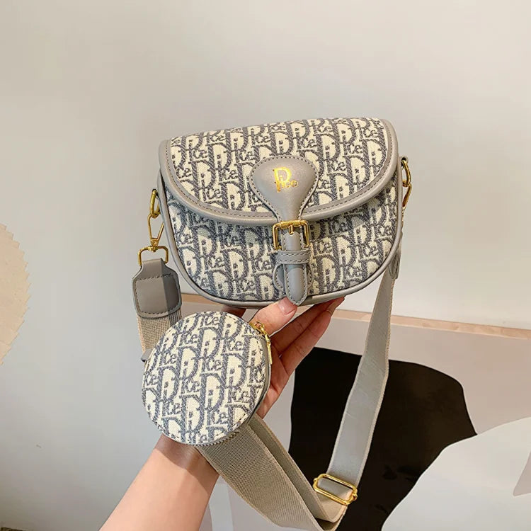 SLANTING CROSSBODY BAG