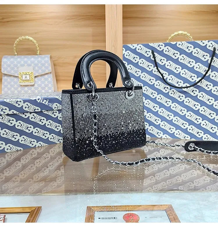 Rhinestone -Vintage-Bag