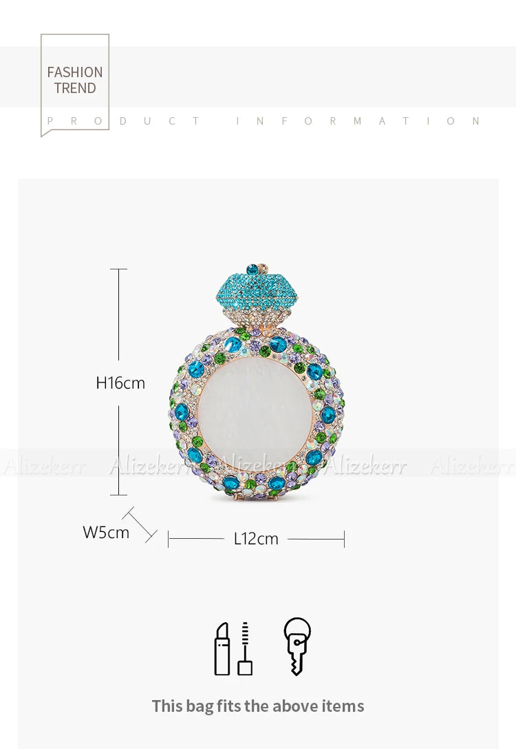 ALIZEKER CRYSTAL KING BAG