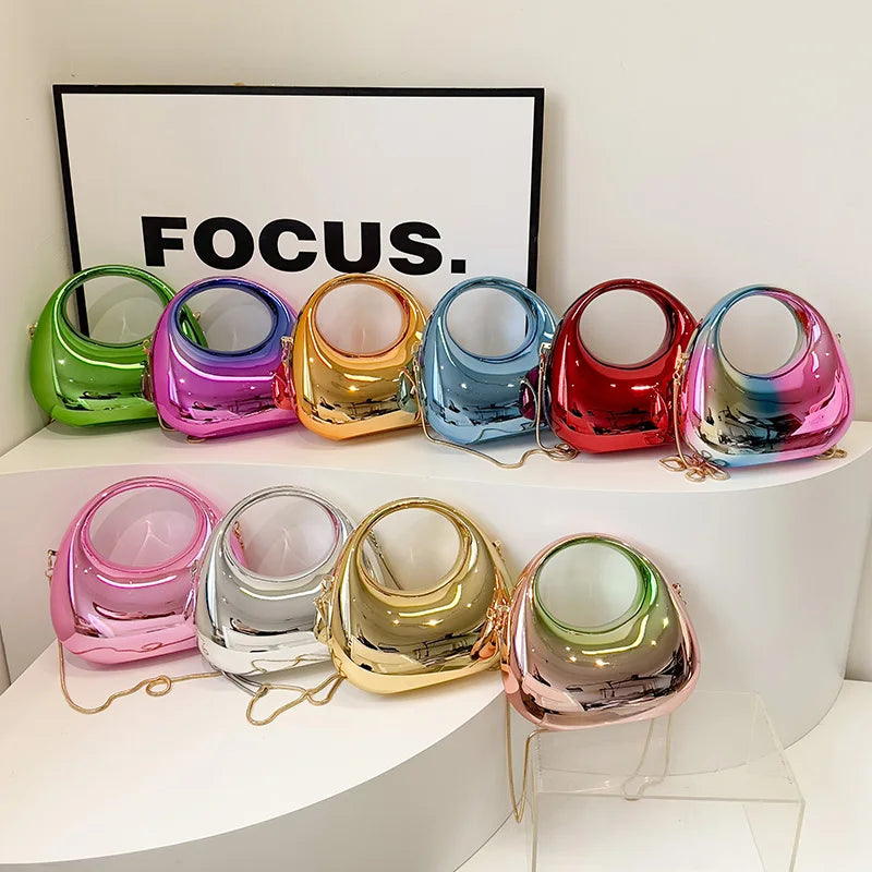 ACRYLIC CLUTCH BAG