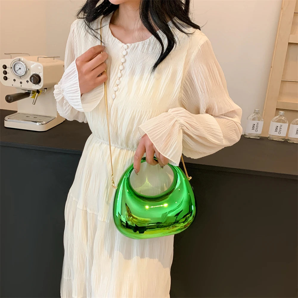 ACRYLIC CLUTCH BAG