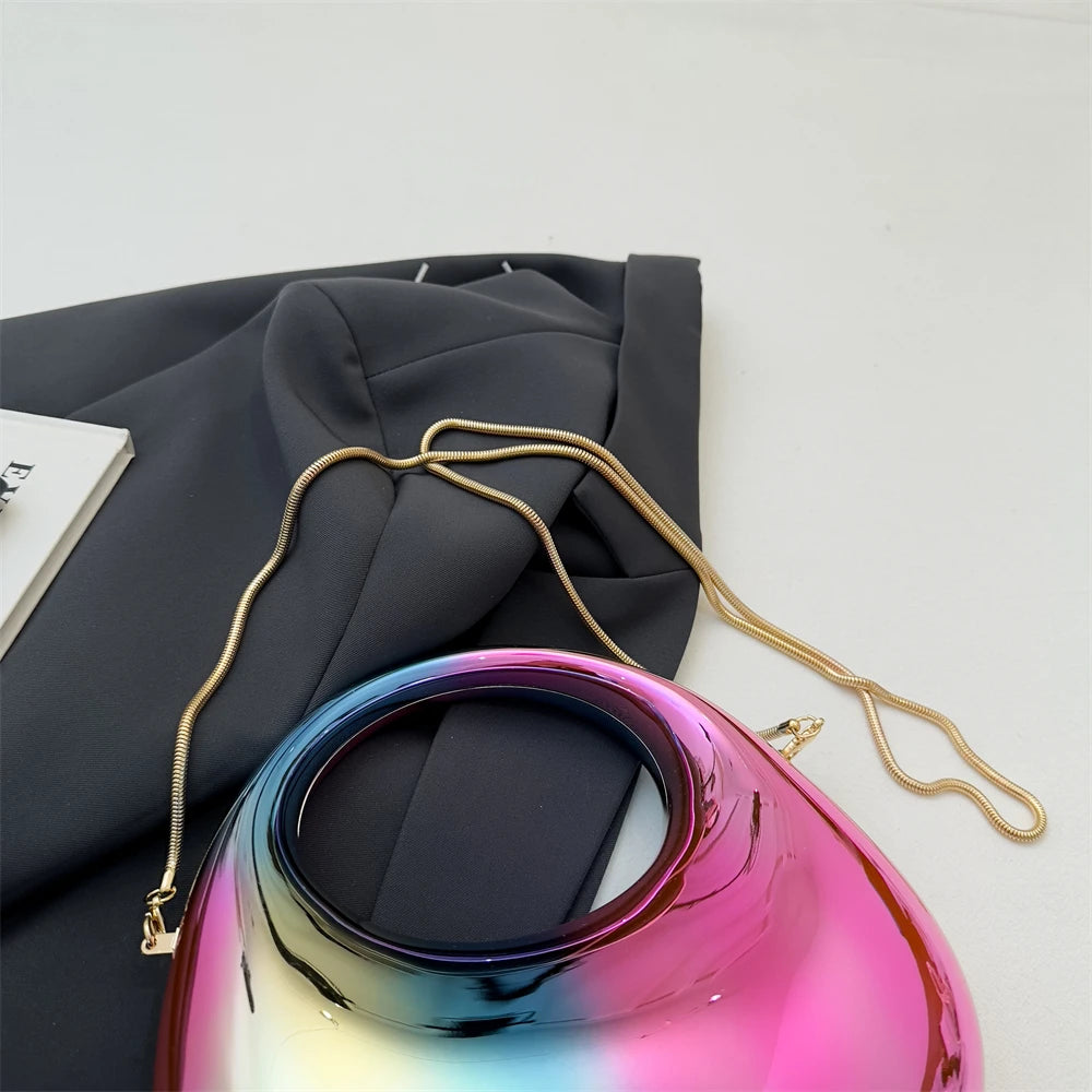 ACRYLIC CLUTCH BAG
