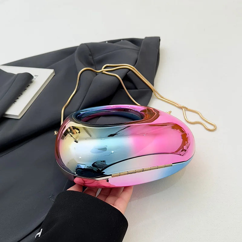 ACRYLIC CLUTCH BAG