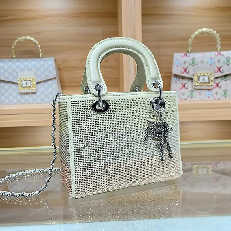 Rhinestone -Vintage-Bag