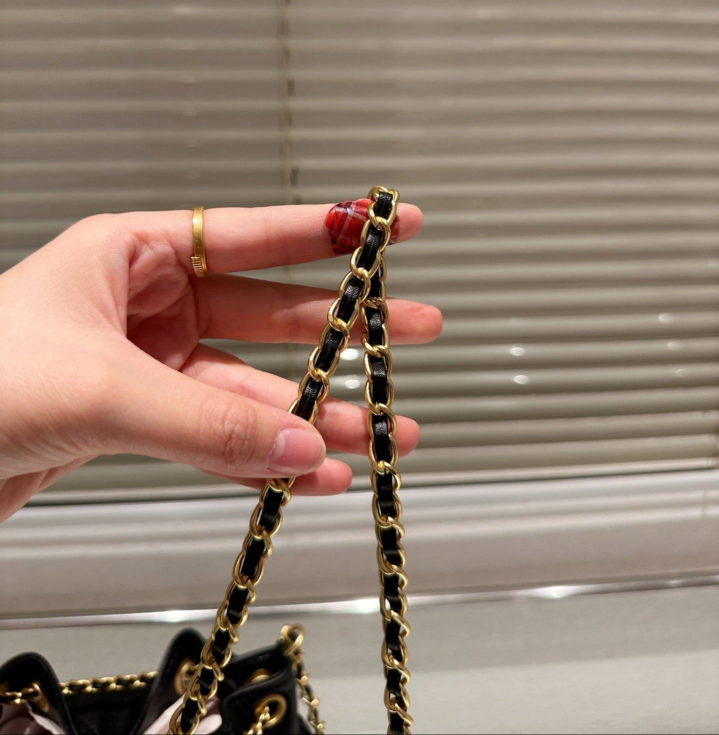 OP-CHANEL-GOLD BUCKET