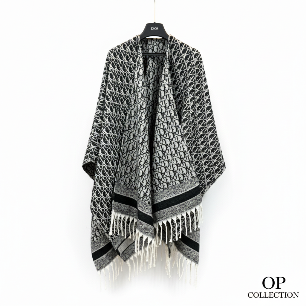 OP-DIOR-CAPE SHAWL