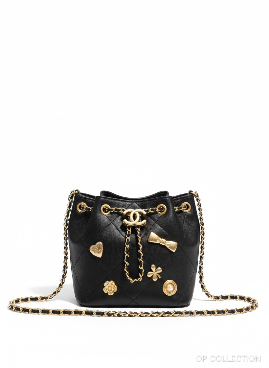 OP-CHANEL-GOLD BUCKET