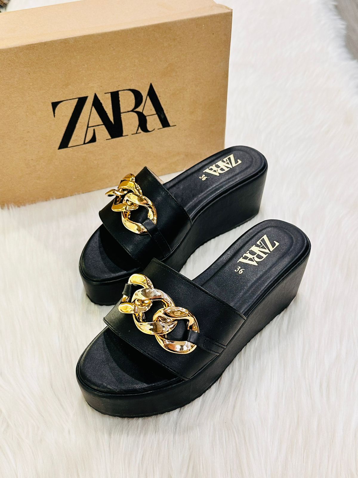 ZARA BLACK FLAT-9